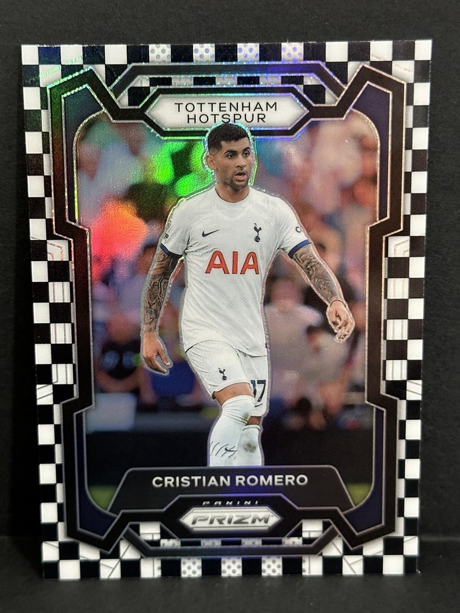 2023-24 Panini Prizm EPL Tottenham Christian Romero Black & White