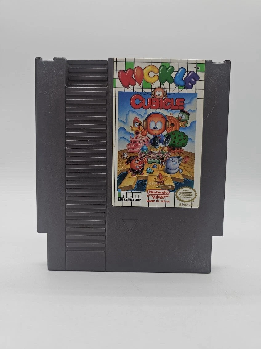 Kickle Cubicle Genuine NES Game Cartridge PAL A Region