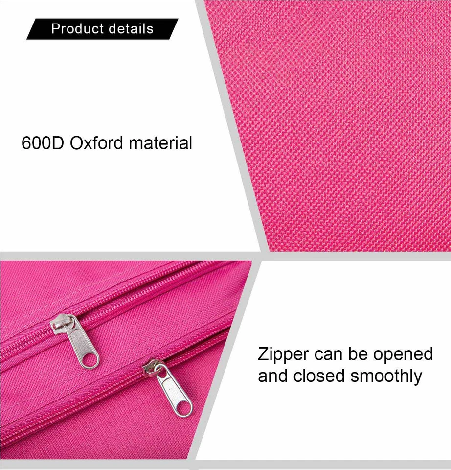 PERSONALISED (Custom) Pink DISNEY PRINCESS Pencil Case Bag - School Kids Gift - Image 2 of 2