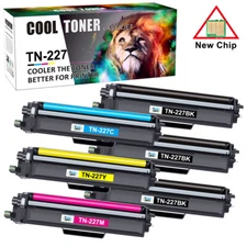 TN227 Toner Compatible with Brother TN223 HL-L3270CDW L3290CDW MFC-L3710CW Lot