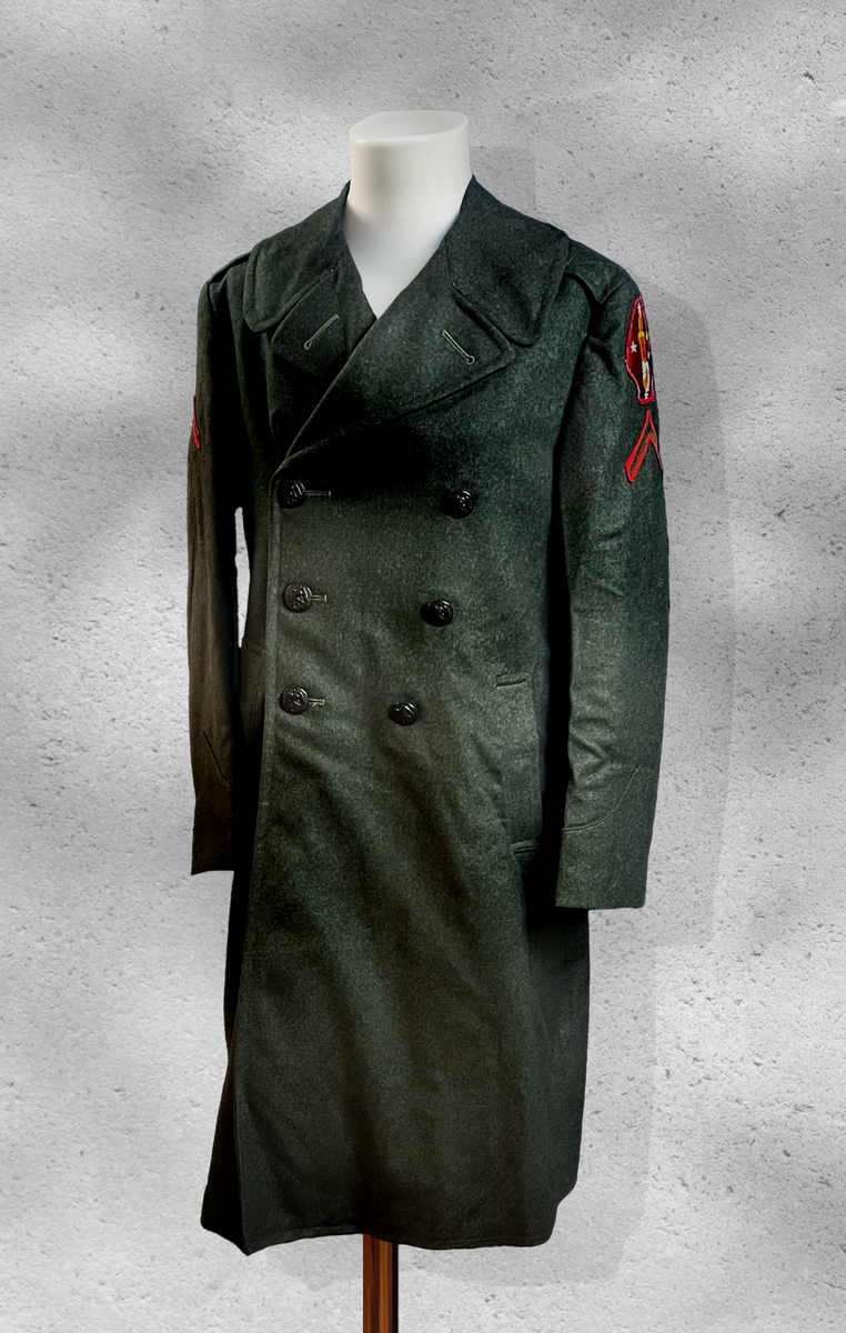 Original WW2 USMC 2nd Marines, Serge Green Winter Wool
