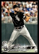 2018 Topps  Yolmer Sanchez #417 Chicago White Sox Baseball Card