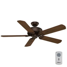 Casablanca Fan 54 inch Brushed Cocoa Finish Ceiling Fan with Remote Control