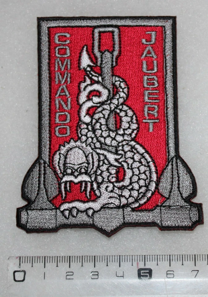 insigne du commando Marine Jaubert force spéciale ,FUSCO,béret vert