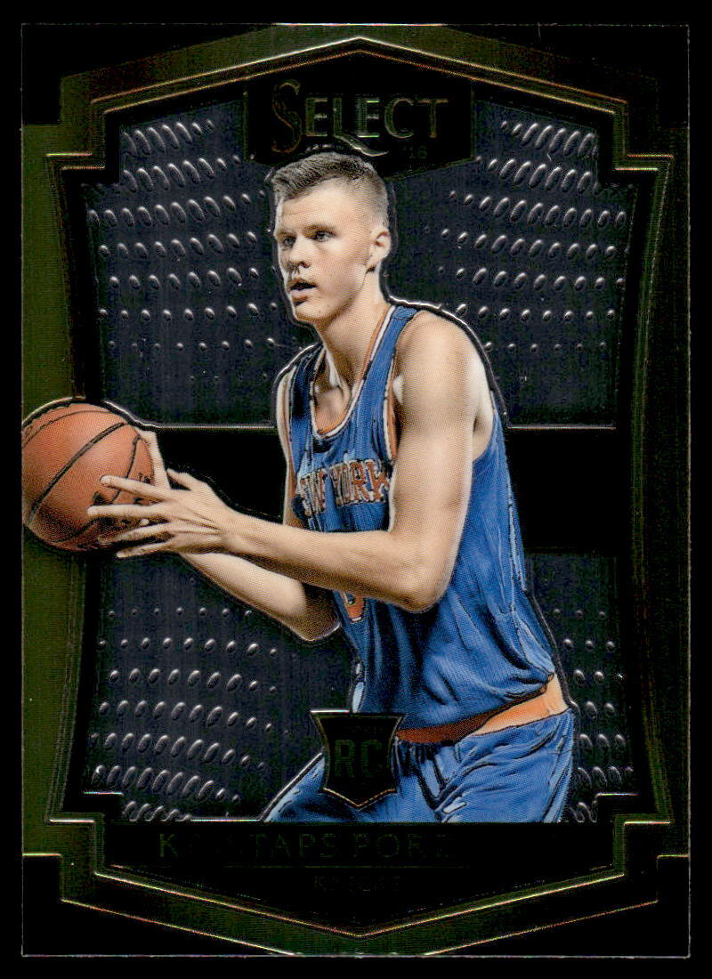 2015-16 Panini Select #196 Kristaps Porzingis BASKETBALL New York Knicks