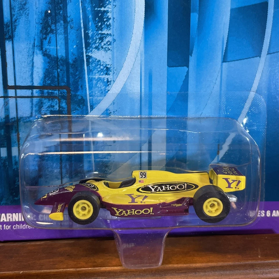 '99 Johnny Lightning Yahoo Diecast 1:64 Formula Racer .Com Racer NUEVO PAQUETE De colección Foto 2 de 4