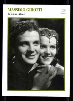 Massimo Girotti STARPORTRAITKARTE - 80er Jahre TOP  + G 22831
