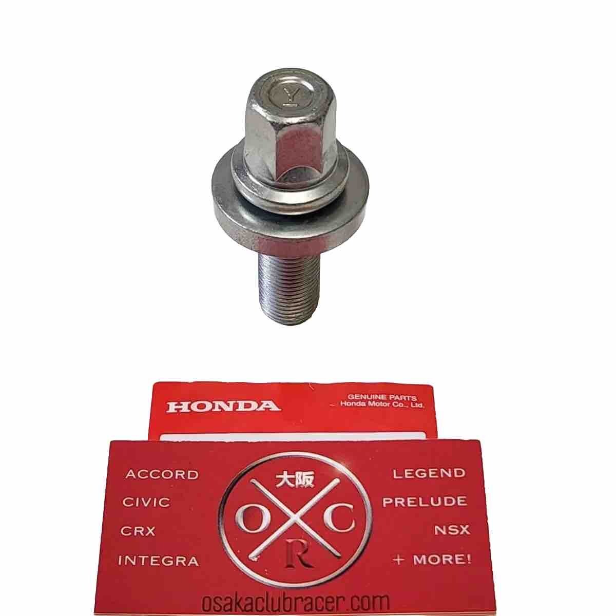 Genuine OEM Honda Crankshaft Pulley Bolt 90017-RJA-003 93-96 97-01
