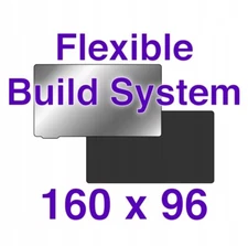 Wham Bam Flexible Build System 160x96mm for Resin 3D Printers