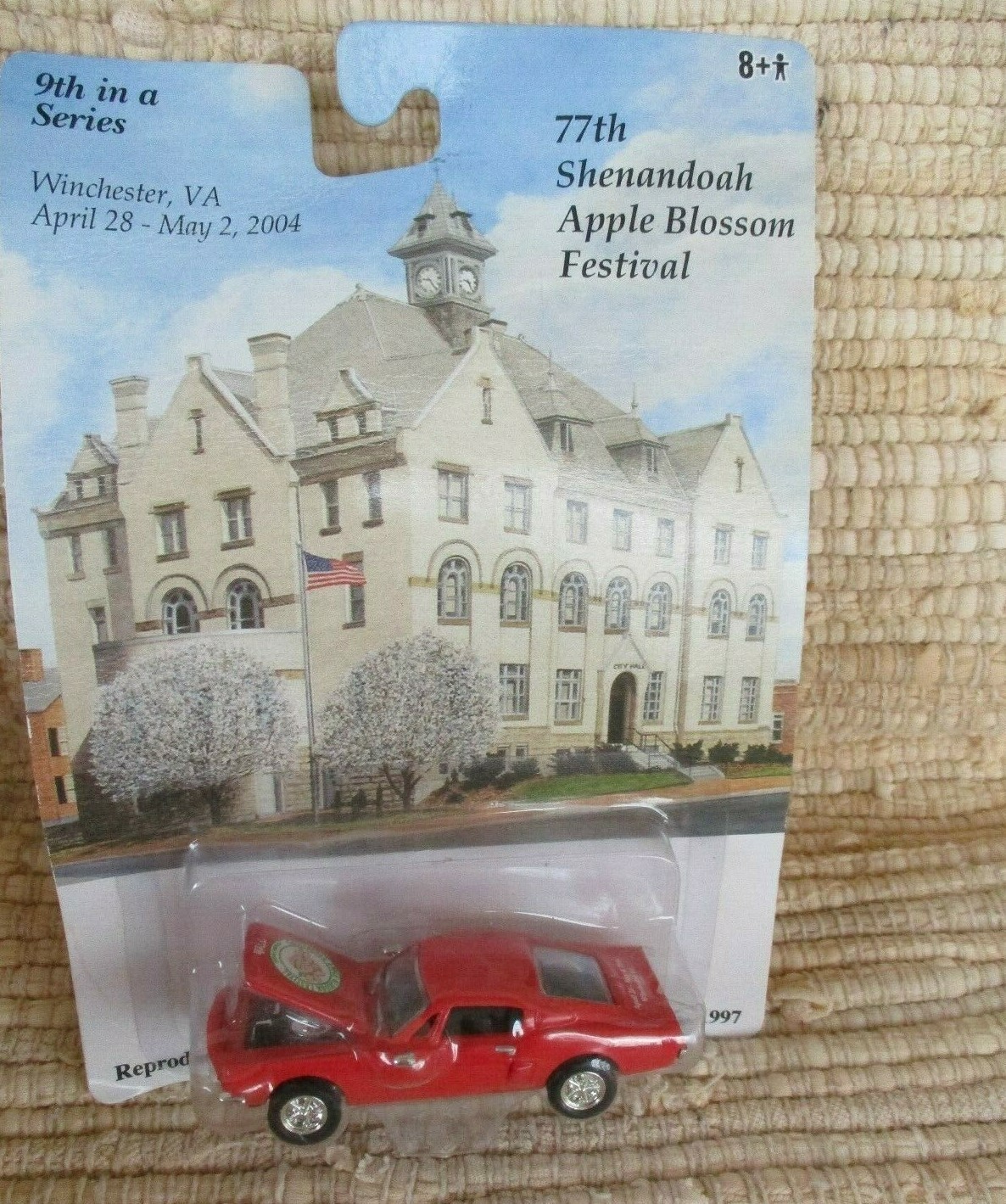 Rc2 Brand 04 77th Apple Blossom Festival Collectible Die Cast Red Car Souvenir For Sale Online Ebay