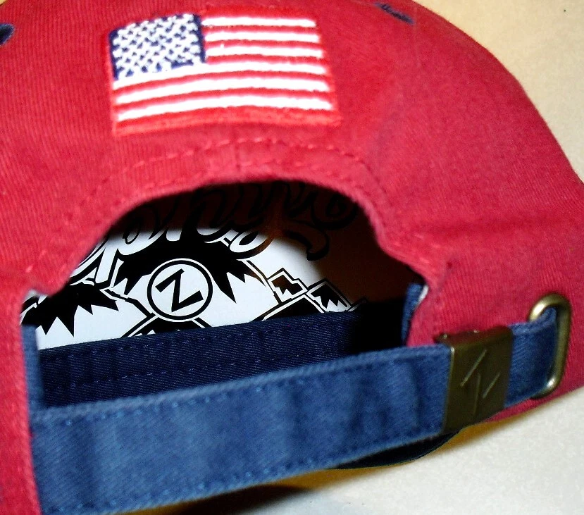 Texas Tech Red Raiders Red White Blue Zephyr Mens Strapback hat Cap New Ncaa - Image 4 of 4