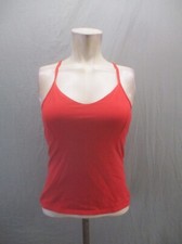 NWOT Prana Breathe Size S Womens Red Lightweight Running Gym Cross Back Tank 185