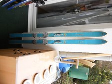 INSBRUCK CAMPION Langlauf-Alpin Ski, 160 cm, mit UNIVERSAL Bindung, Antik, Deko.
