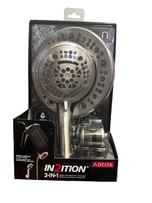 #ad #ad Delta In2ition 2 IN 1 Shower Magna Tite Technology 7 Sprays Hand Shower 75687DSN $49.99