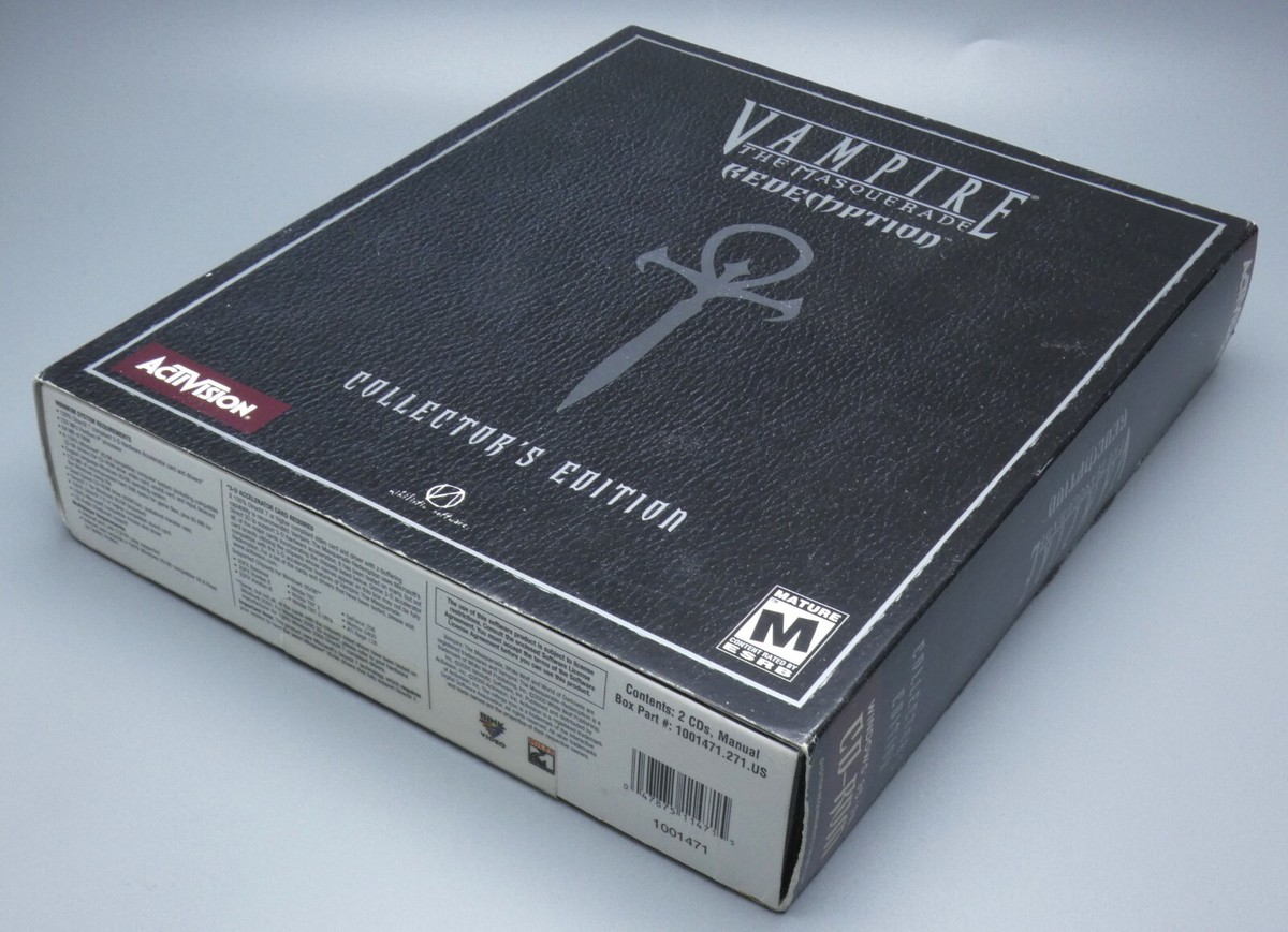 Vampire: The Masquerade - Redemption COLLECTOR'S EDITION PC Vampire: The Masquerade - Redemption COLLECTOR'S EDITION PC