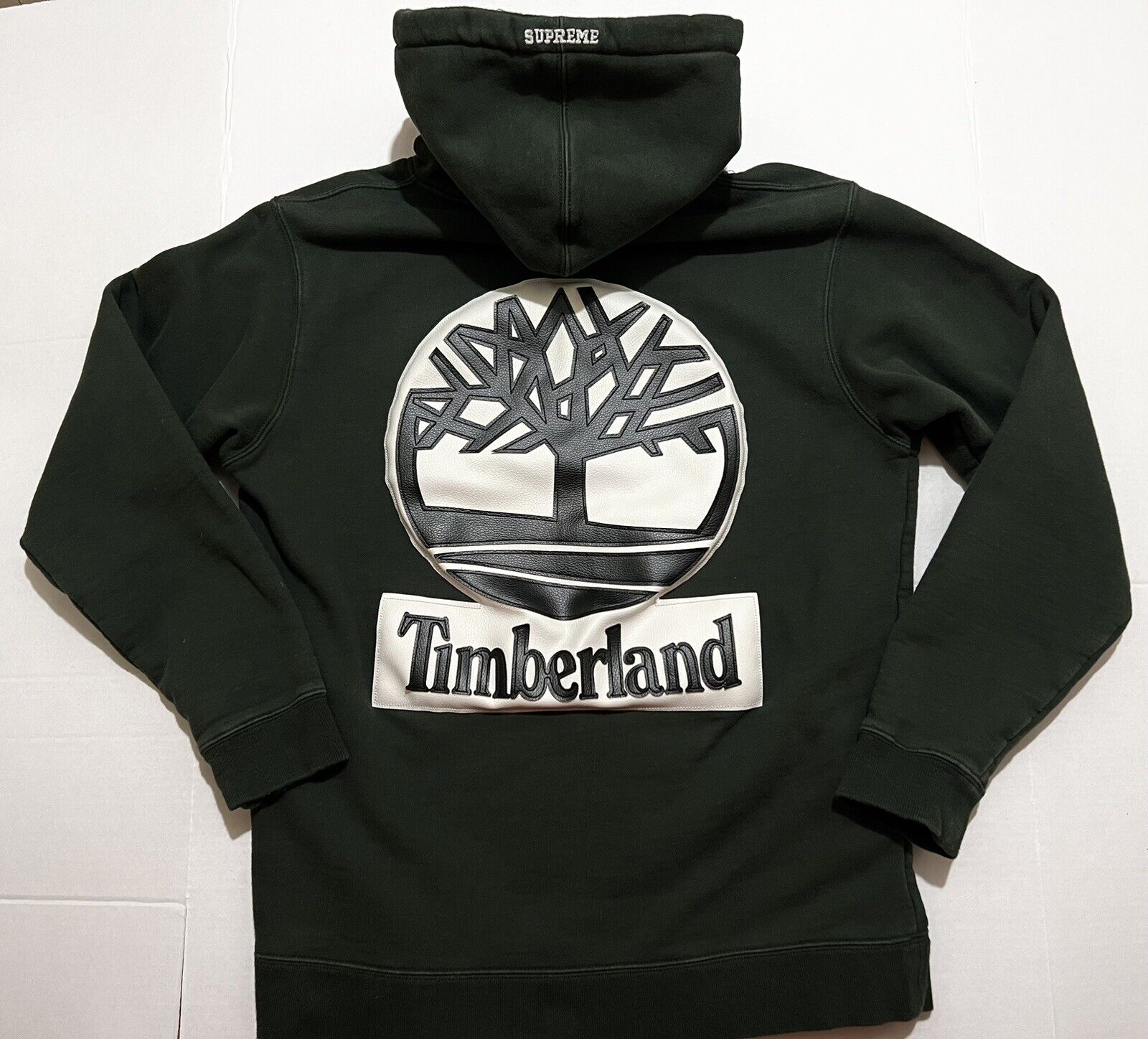 TIMBERLAND SUPREME MENS GREEN HOODIE SWEATER SIZE MEDIUM | eBay