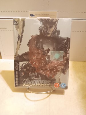The Avengers Assemble 4K SteelBook Mondo Art #39 Blu-ray Zavvi UK [2012] No Dent
