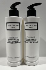 Set Of 2 Beekman 1802 Fresh Air Hand Wash with Pump 12.17 FL OZ NEW