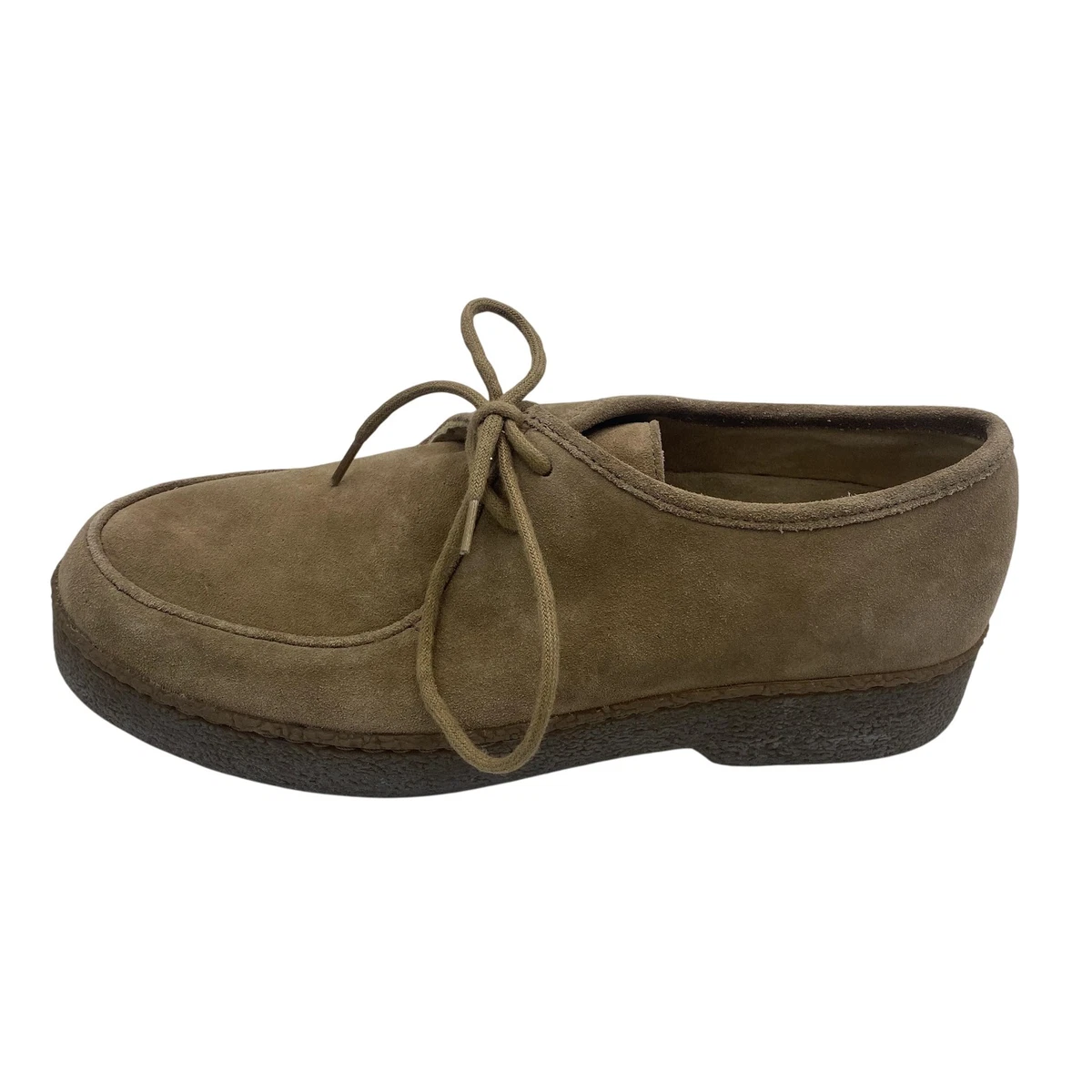 LL BEAN Sport Moc Loafer Size 13W Slip On Comfort Moccasin Casual Shoe Tan Suede L.L. Bean Moccasin Suede Flats for Women for sale | eBay main image 4