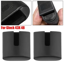 Nylon Grip Frame Insert Plug for 9mm Glock 43X and 48 MOS Magwell Magazine Black