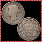 1872 Canada 25 Cents — photo from another recent sale