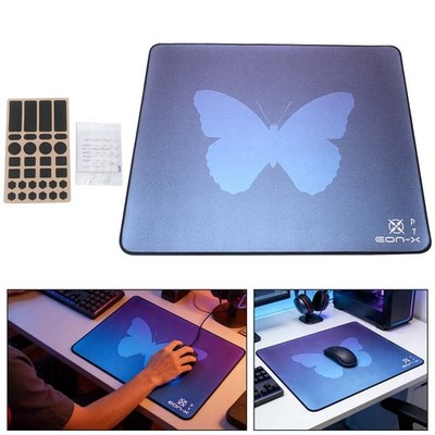 Extended Non-Slip Gaming Mouse Pad Blue Purple Gradient Large Size 490mmx420mm