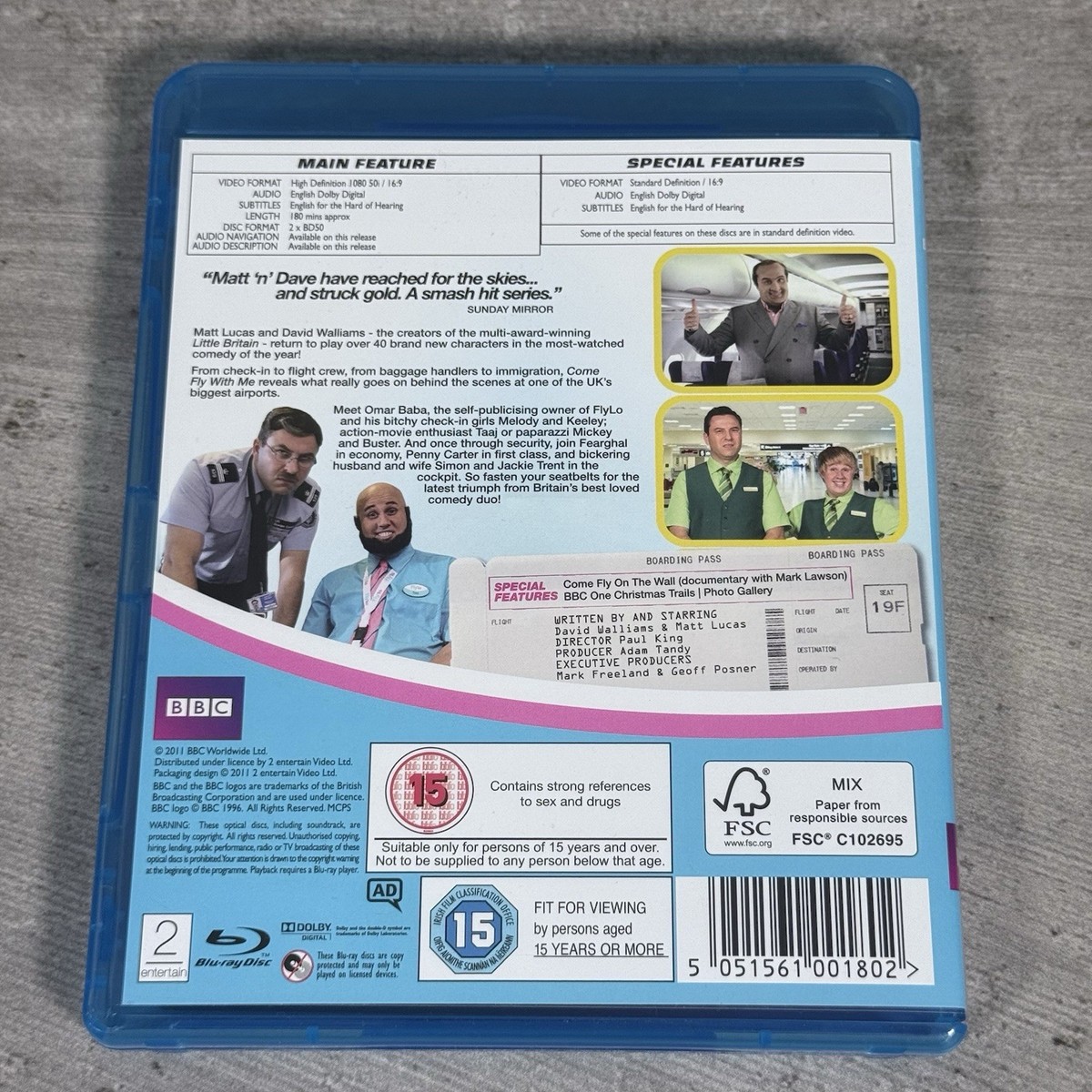 Come Fly With Me Series Complete (Blu-ray, 2011) for sale