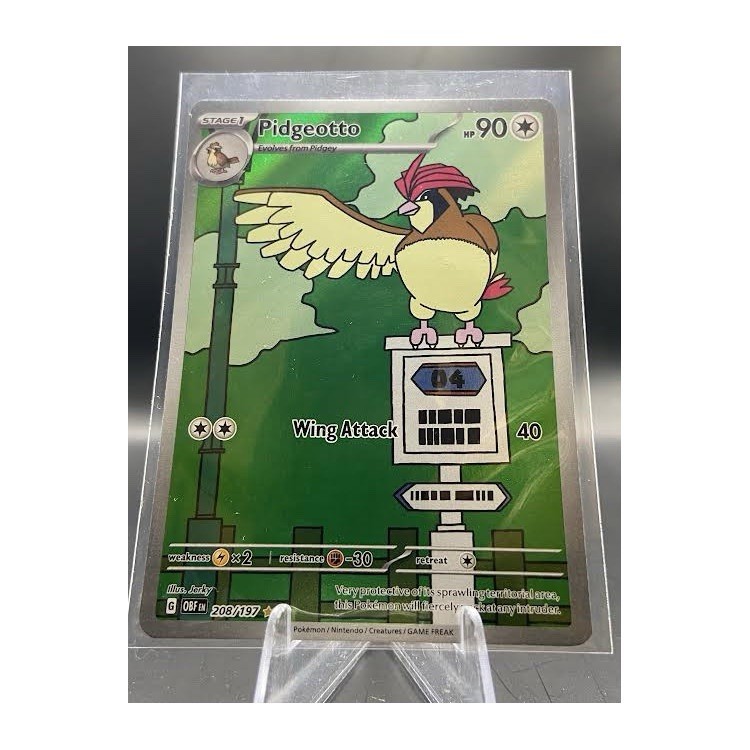 Pidgeotto 208/197 SV03: Obsidian Flames Holo