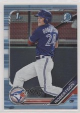 2019 Bowman Draft Chrome Sky Blue Refractor Will Robertson #BDC-133 10h2