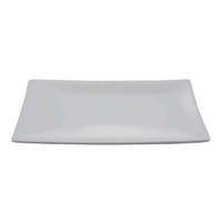 Rechteckiges WeißEs Melamin Tablett 30X12X2,5 Cm
