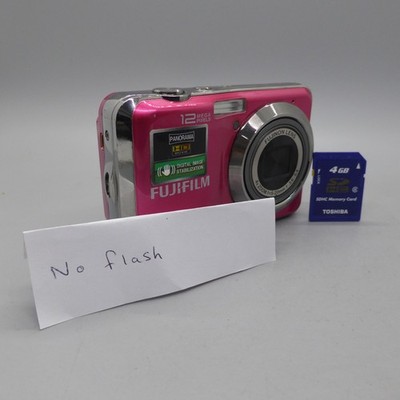 Fujifilm FinePix A Series AX245w 12.0MP Digital Camera - Pink for