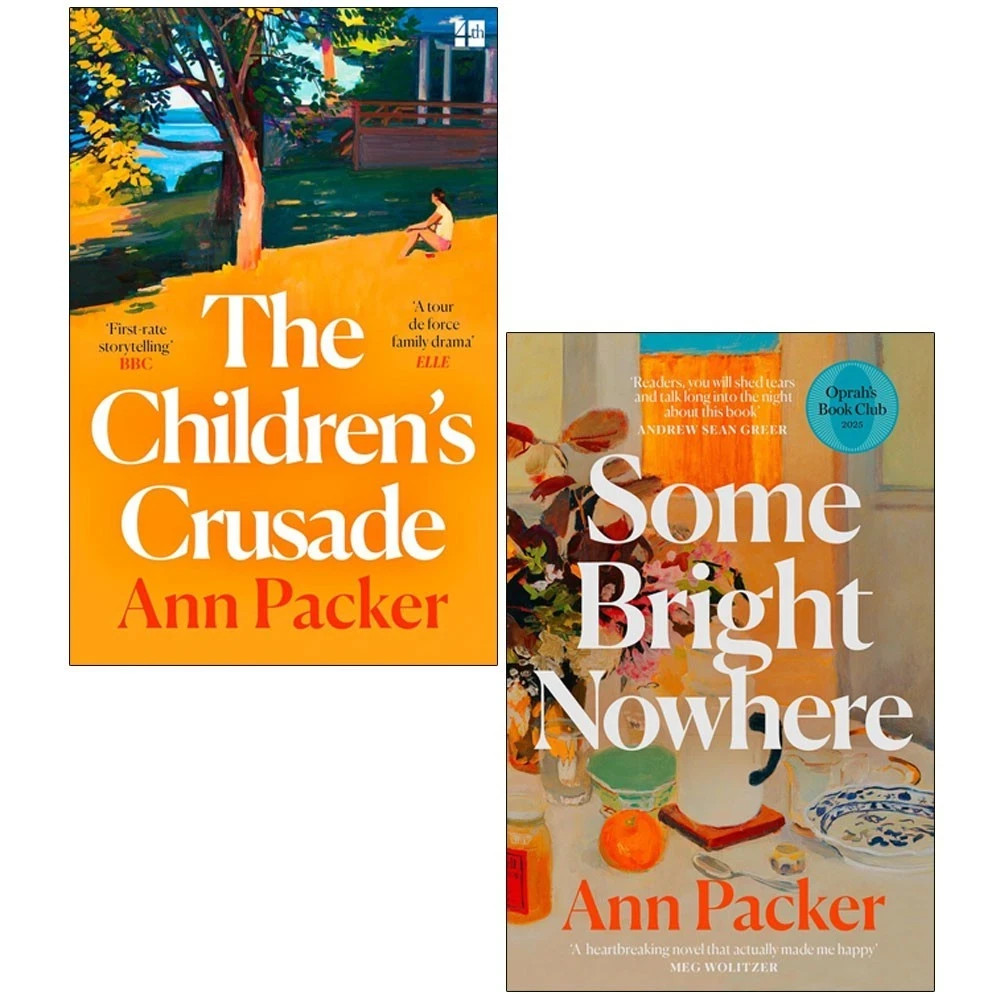 Ann Packer 2 Books Collection Set Some Bright Nowhere HB,Children’s Crusade