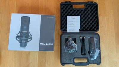 Marantz MPM-2000U USB Kondensator Mikrofon 20 Hz - 18 kHz mit Spinne+Koffer NEU!
