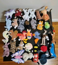 Vintage Beanie Baby Lot of 32 Mix Theme - NO TAGS