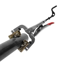 Strong Hand Tools PG622V 6" Pipe Plier Two Fixed V-Pads 2" Throat Depth 1"–2"...