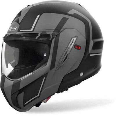 Helm Modular Airoh Mathisse II Genius Grey Matt Backflip 180° Matt