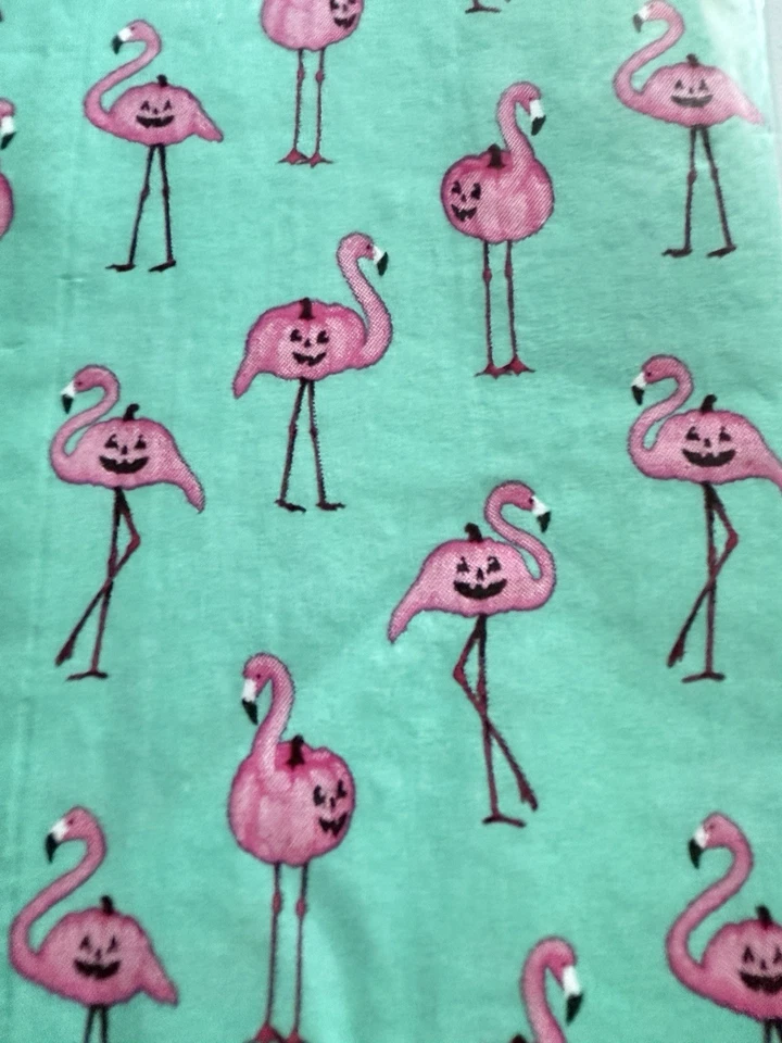 Halloween Flamingo Pumpkins 40 Pk Paper Dinner Napkins Hand Buffet Towels Spooky - Imagem 3 de 3