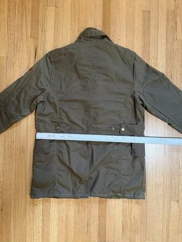 2021 RARE Peregrine x Dant Bexley Waxed  Cotton Jacket Brown Size SMALL BNWT image 2