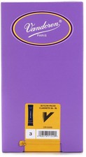 Vandoren CR103/50 Bb Clarinet Traditional Reeds Strength 3; Box of 50