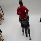 canadian mountie Breyer  Fury Prancer Black Plastic Model Horse pre mold chalky — photo 4