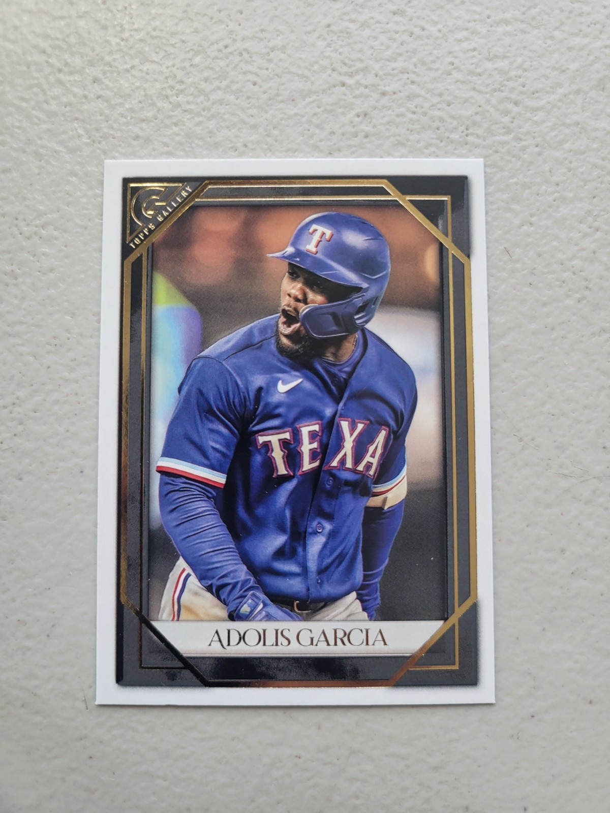 ADOLIS GARCIA Printer Proof 2021 Topps Gallery #110 Texas Rangers NM