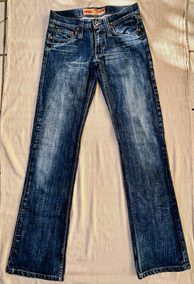 Freeman T. Porter Carson Herren Jeans Regular Straight Blau Mid Wash W29 L35