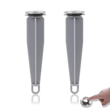 2-Pack Calvana Bathroom Sink Pop-Up Stoppers, 0.75"W x 3.12"H, Universal