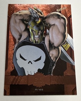 2024 UD Skybox Marvel Metal Universe Avengers - Copper FX - Ares #69