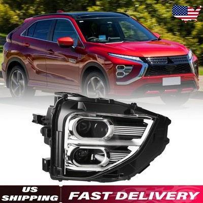 Full LED Headlight Assembly For 2022-25 Mitsubishi Eclipse Cross Headlamp Right