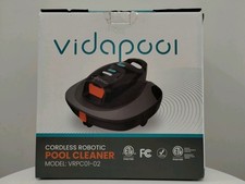 Vidapool Cordless Robotic Pool Vacuum Cleaner Portable Fast Charge Self-Parking