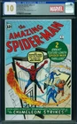 AMAZING SPIDER-MAN #1 CGC 10 PURE 1oz SILVER Foil Cover! Limited out of 1000