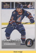 2021-22 Upper Deck CHL Stars Logan Stankoven #304 READ 3d2