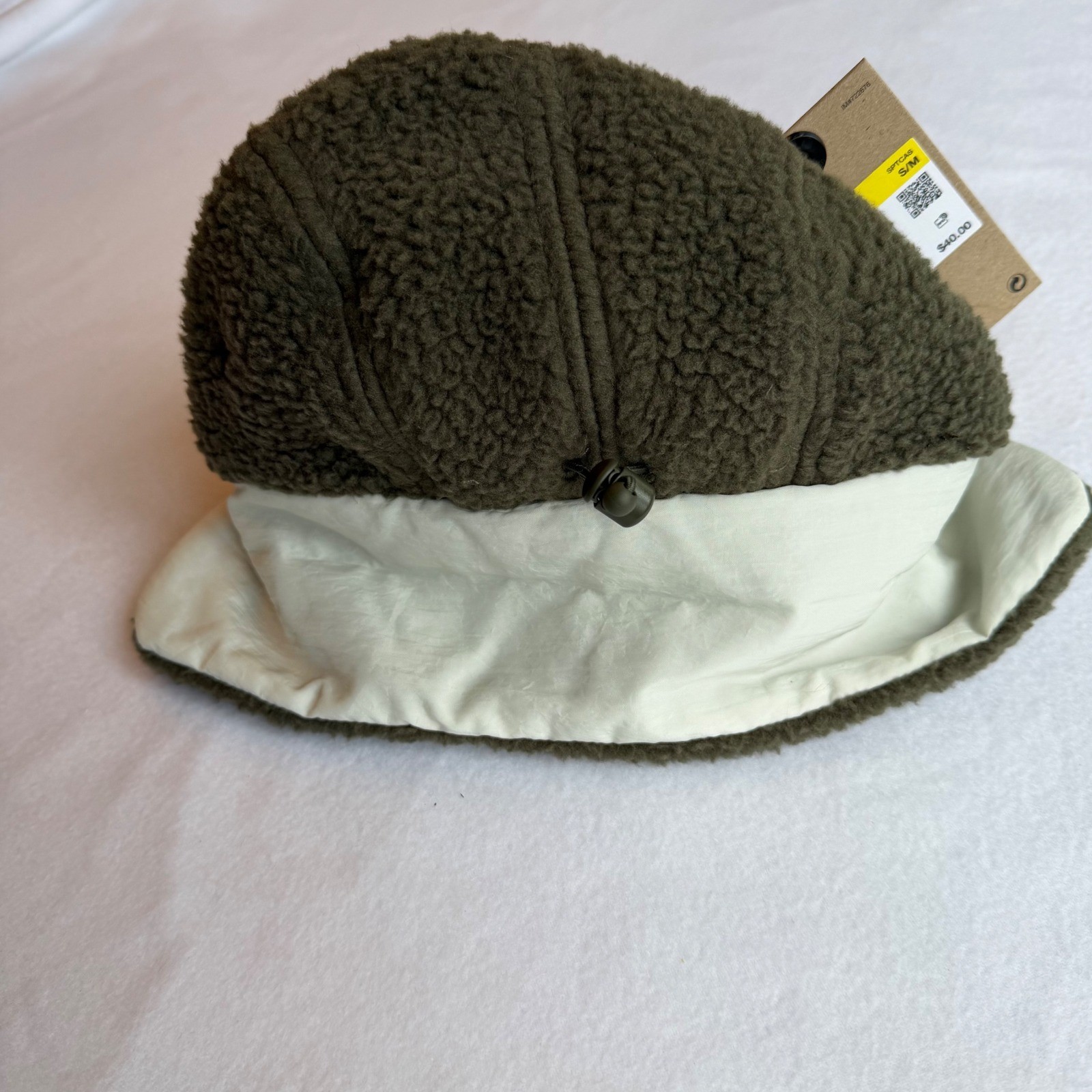 Nike Fly Winterized Unstructured Outdoor Cap Size S/M NWT Ear Flaps Fleece Green thumbnail 7