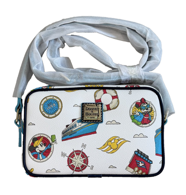 New Disney Dooney & Bourke DCL Cruise Line Crossbody Messenger Bag